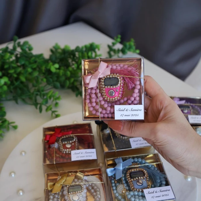 Personalised Digital Tasbih Counter Favors Islamic Wedding & Celebration Gifts cover image 4