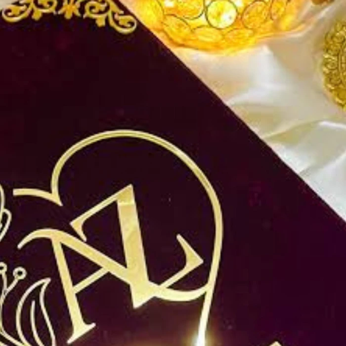 Custom Velvet Nikkah Booklet – Elegant Soft Velvet Certificate cover image 7