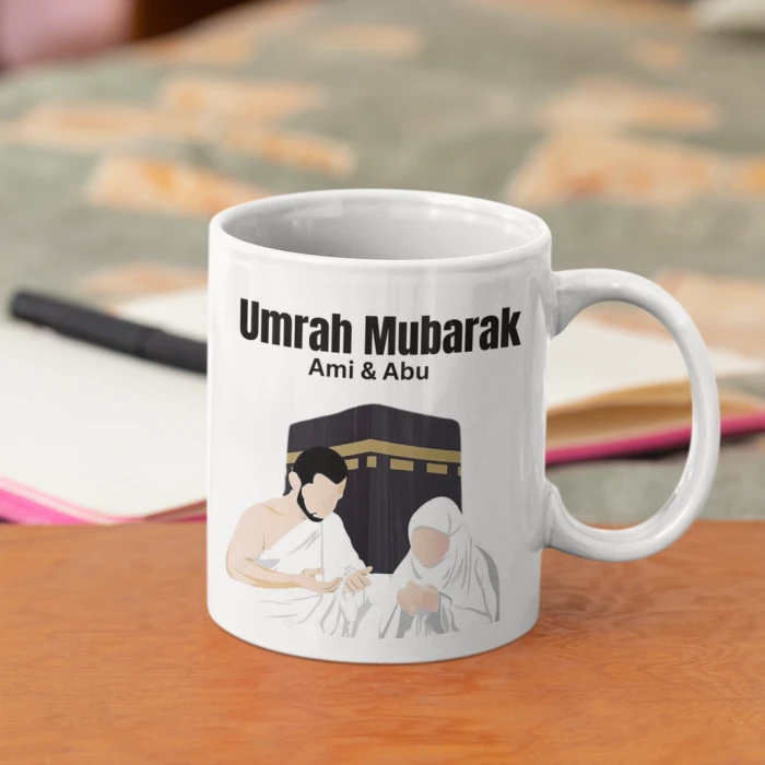 Personalized Umrah Mubarak Mug – Custom Hajj/Umrah Gift cover image 1