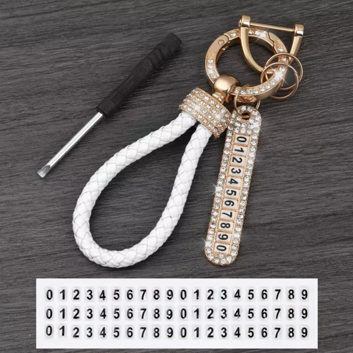 Carabiner Leather Loop Keychain Quick-Release EDC Strap cover image 7