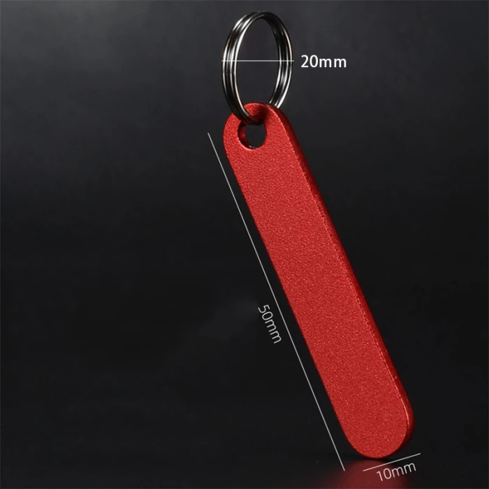 Personalized Phone Number Keychain Custom Laser Engraved Name Bar for Men & Women cover image 3