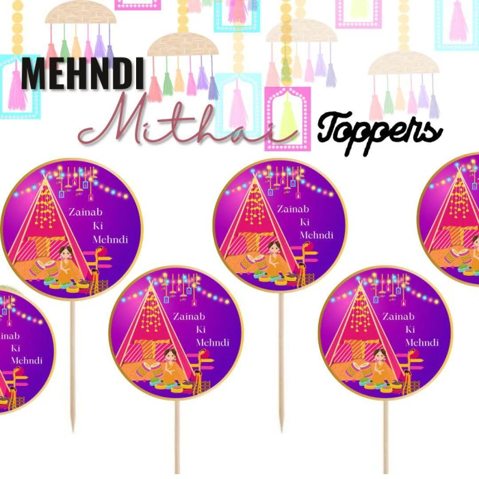 Mehndi Mithai toppers #1 cover image 4