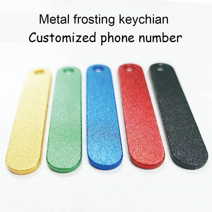 Personalized Phone Number Keychain Custom Laser Engraved Name Bar for Men & Women cover image 7