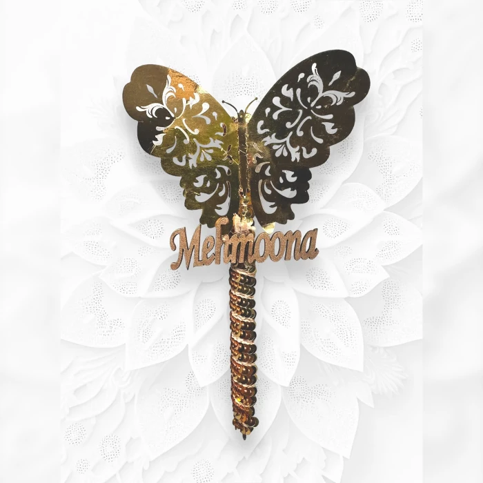 Customized Butterfly Wall Art Personalized Name Decor
