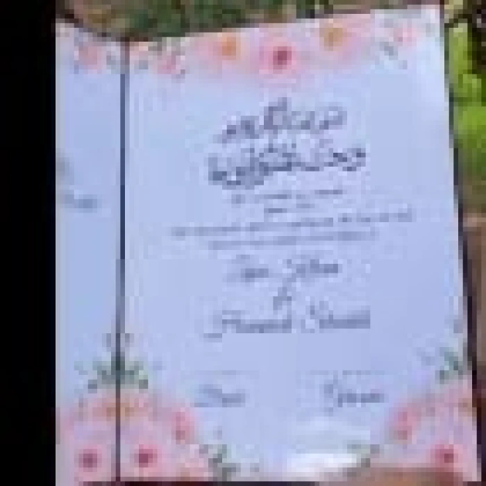 Personalized Nikah Fingerprint Booklet – Custom Islamic Marriage Certificate with Thumbprints & Pen cover image 1
