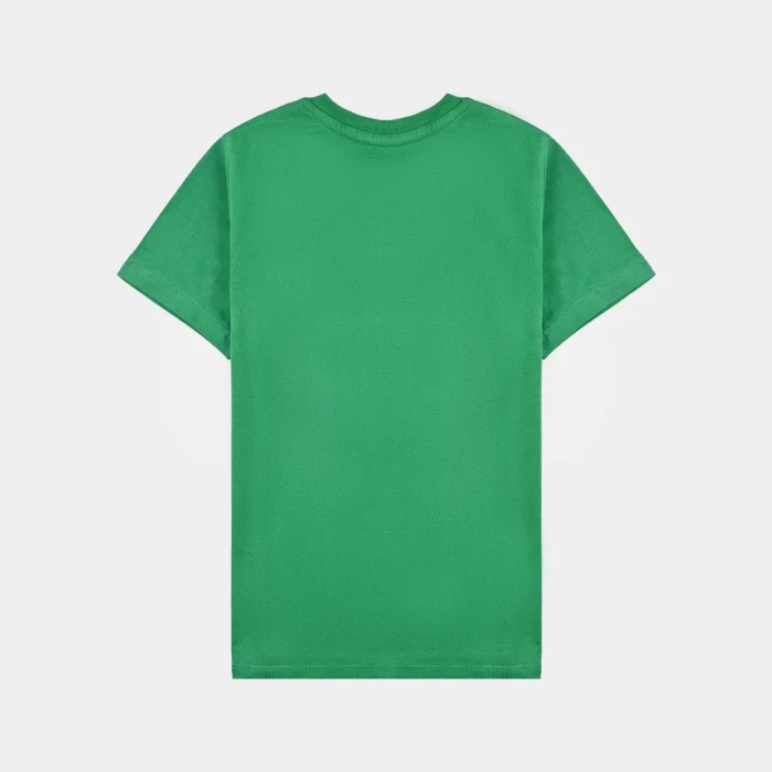 Boys Green Revolution T-Shirt Poly-Cotton Jersey Joly Green Regular Fit cover image 1