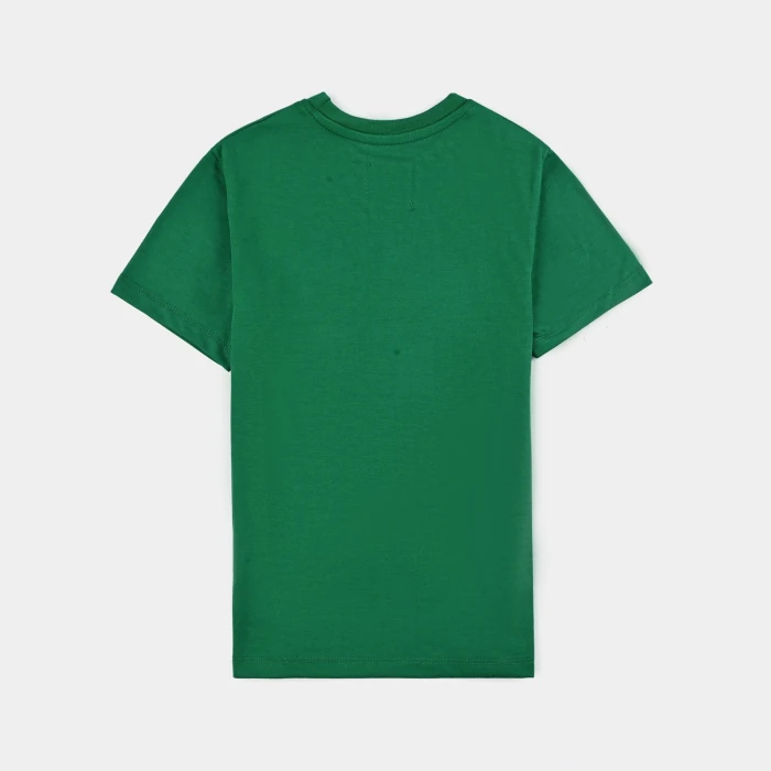 Unisex Poly Cotton Jersey Short Sleeve T-Shirt Shining Star (Joly Green) cover image 2